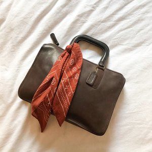 Vintage | Coach | Leather Coach Brief Bag